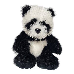 Ganz Webkinz Lil' Kinz Panda Plush Retired Stuffed Animal Toy #HS111 - No Code